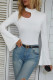 Sexy Solid Hollowed Out Half A Turtleneck Tops