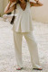 Casual Simplicity Solid V Neck Sleeveless Two Pieces