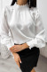 Celebrities Elegant Solid Fold Turtleneck Tops