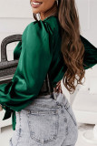 Celebrities Elegant Solid Strap Design V Neck Tops