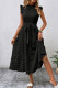 Elegant Solid Bandage Fold Texture Half A Turtleneck A Line Dresses