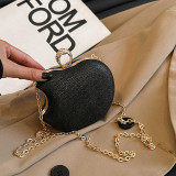 Daily Simplicity Solid Asymmetrical Rhinestone Bags