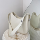 Casual Simplicity Solid Patchwork Metal Accessories Decoration Bags