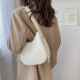 Casual Simplicity Solid Patchwork Metal Accessories Decoration Bags