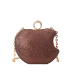 Daily Simplicity Solid Asymmetrical Rhinestone Bags