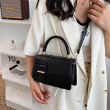 Simplicity Animal Print Patchwork Asymmetrical Bags