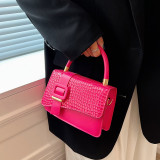 Simplicity Animal Print Patchwork Asymmetrical Bags