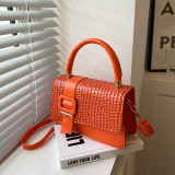Simplicity Animal Print Patchwork Asymmetrical Bags