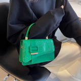 Simplicity Animal Print Patchwork Asymmetrical Bags