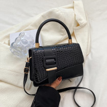 Simplicity Animal Print Patchwork Asymmetrical Bags
