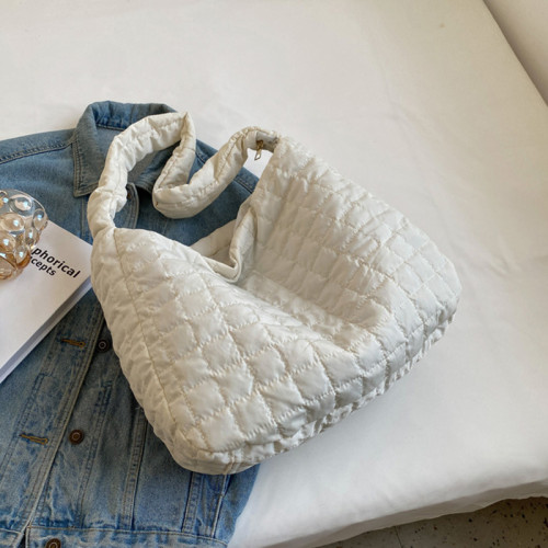 Daily Simplicity Plaid Solid Fold Bags