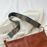 Vintage Simplicity Solid Zipper Bags