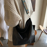 Vintage Simplicity Solid Zipper Bags