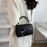 Simplicity Animal Print Patchwork Asymmetrical Bags