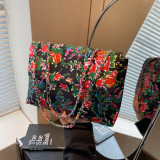 Bohemian Vintage Floral Contrast Bags