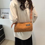 Casual Simplicity Solid Zipper Bags
