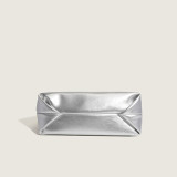 Casual Simplicity Solid Chains Bags