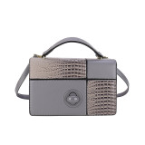 Celebrities Elegant Color Block Contrast Bags