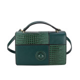 Celebrities Elegant Color Block Contrast Bags