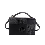 Celebrities Elegant Color Block Contrast Bags