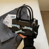Sweet Simplicity Solid With Bow Contrast Bags