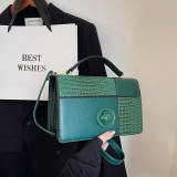 Celebrities Elegant Color Block Contrast Bags