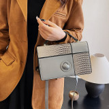 Celebrities Elegant Color Block Contrast Bags