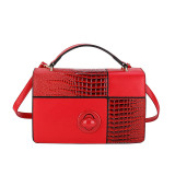 Celebrities Elegant Color Block Contrast Bags