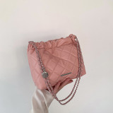 Daily Simplicity Rhombic Draw String Chains Bags