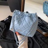 Daily Simplicity Rhombic Draw String Chains Bags