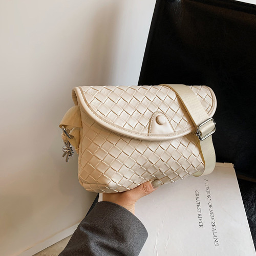 Casual Daily Solid Weave Bags