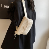 Casual Daily Solid Weave Bags
