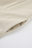 Casual Street Solid Color Pocket Strapless Strapless Dresses