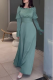 Casual Celebrities Solid Color Stringy Selvedge Off Shoulder Waist Skirt Dresses