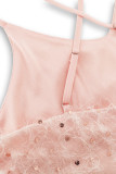 Sexy Party Solid Color Sequins Backless V Neck Sling Dresses（Flares, feathers, they drop off a little bit, it's normal）