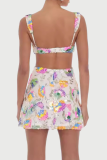 Sexy Solid Color Embroidered Sequins V Neck Sling Dresses
