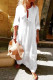Casual Solid Color O Neck A Line Dresses