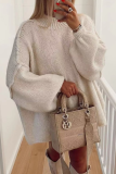Casual Daily Solid Color O Neck Tops
