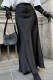 Elegant Solid Color Zipper Regular High Waist Solid Color Bottoms
