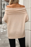 Casual Daily Solid Color Off Shoulder Tops