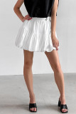 Casual Daily Solid Color Patchwork Loose High Waist Type A Solid Color Bottoms