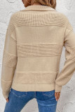 Casual Daily Solid Color Weave Turndown Collar Tops