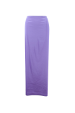 Elegant Solid Color Irregular Regular High Waist Solid Color Bottoms