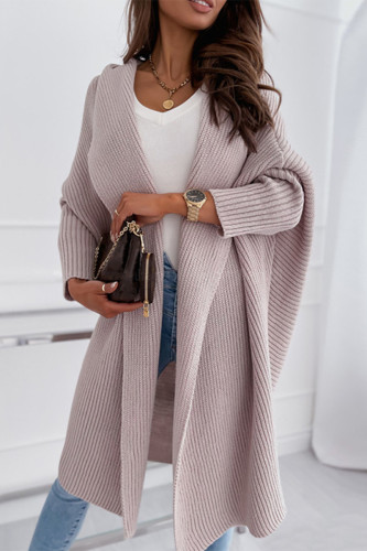 Casual Street Solid Color Potholes Cardigan Collar Outerwear