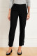 Casual Solid Color Bow Decor Straight High Waist Pencil Solid Color Bottoms