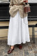 Casual Solid Color High Waist Type A Solid Color Bottoms
