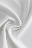 Elegant Solid Color Irregular V Neck A Line Dresses