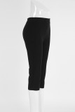 Casual Solid Color Skinny High Waist Solid Color Bottoms