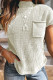 Casual Solid Color Pocket Half A Turtleneck Tops