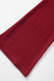 Sexy Solid Color Draw String Off Shoulder Tops